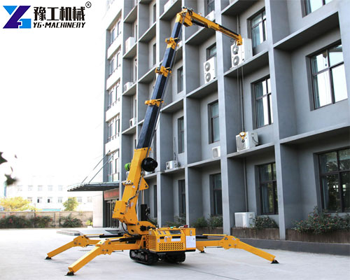 spider crane in building applications
