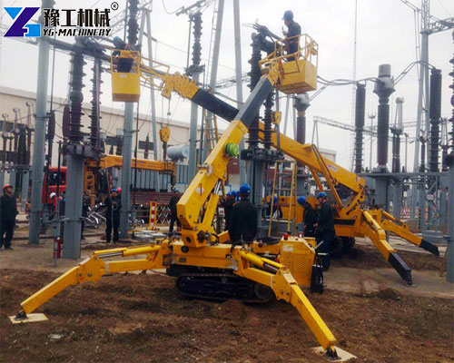spider crane usages