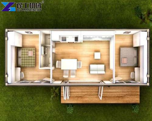 30ft expandable container house for family living