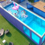 40 ft container swimming pool