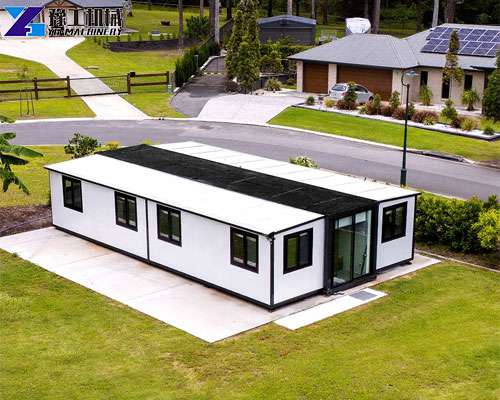 40ft expandable container house project in USA