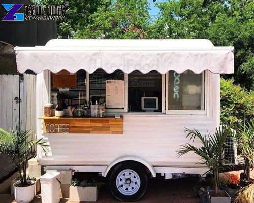 compact espresso concession trailer