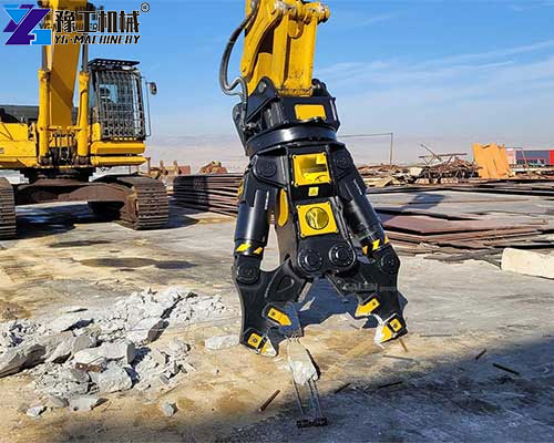 excavator hydraulic shear