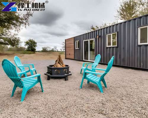 farmhouse container home for seasonal worker accommodation