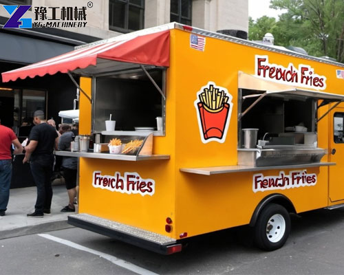 french fry trailer price