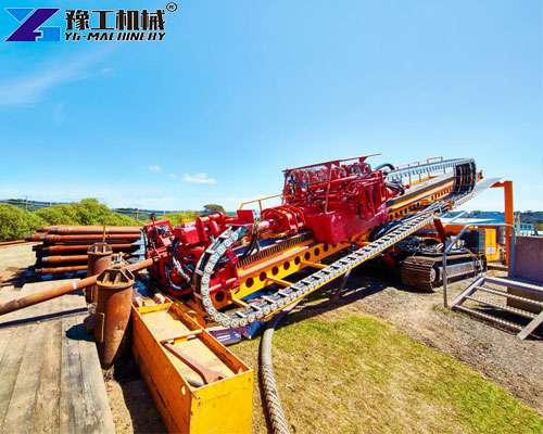 hdd rig used for trenchless river crossing and urban cable laying project