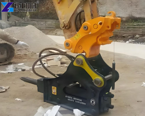 mechanical quick hitch coupler for excavator