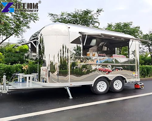 mobile mirror food truck