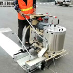 road marking paint machine