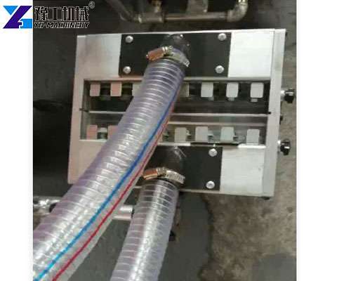 road marking machine with 2 output ports