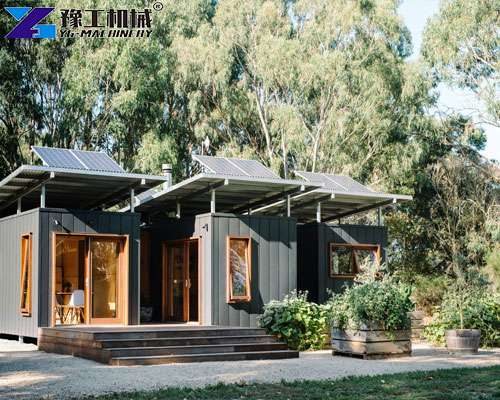 rustic shipping container tiny house