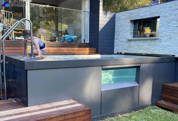 shipping container pools price