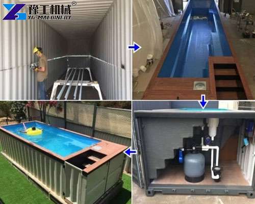 swimming pool delivery to installation