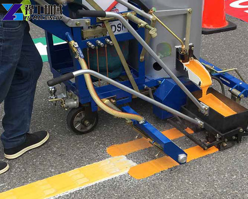 thermoplastic striping