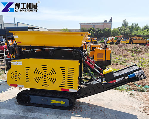 tracked mini mobile crusher