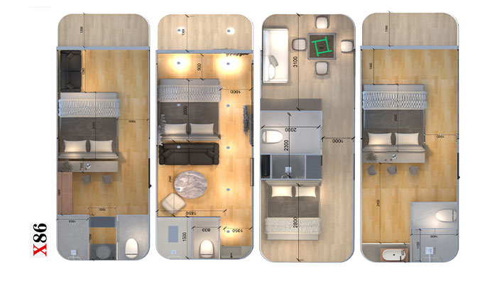 X86 capsule home size