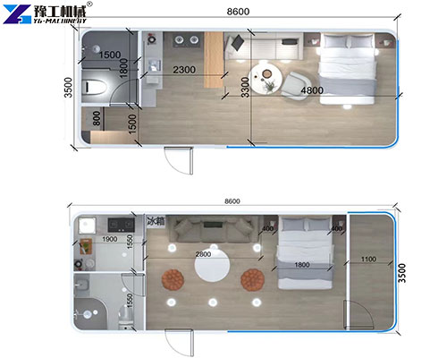 capsule home size