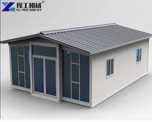 expandable container house for vacation home or resort