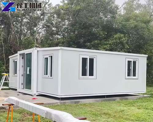 folding mechanism of expandable container house