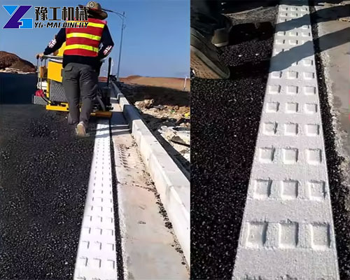 rumble strip line machine