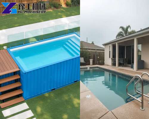 20ft and 40ft shipping container swimming pools