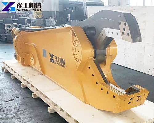 excavator hydraulic steel cutting eagle shear