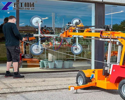 high lifter glazing robot