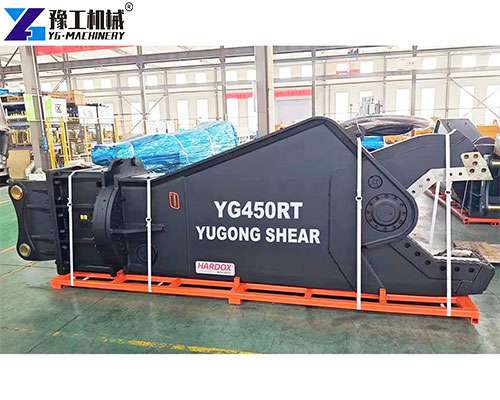 hydraulic system of excavator eagle shear