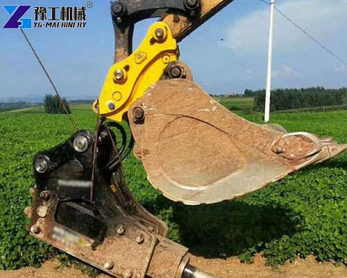 mechanical quick hitch coupler for excavator
