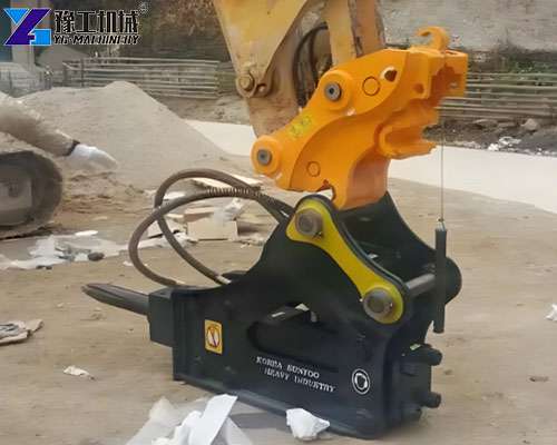 mini excavator quick change hitch attachments
