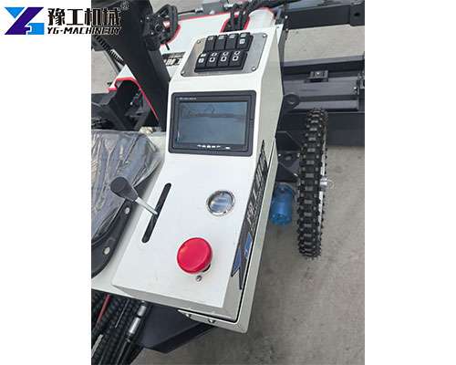operating platform of laser screed machine
