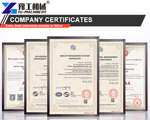 road marking machine certificate