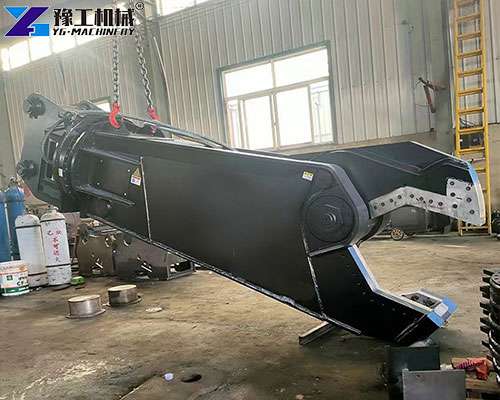 single cylinder cutting shear