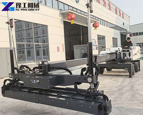 YG concrete laser screed leveling large warehouse floor