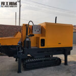compact crawler concrete pump machine
