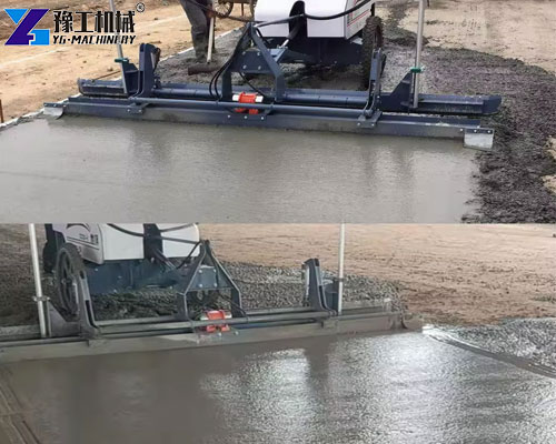 concrete laser leveling machine application