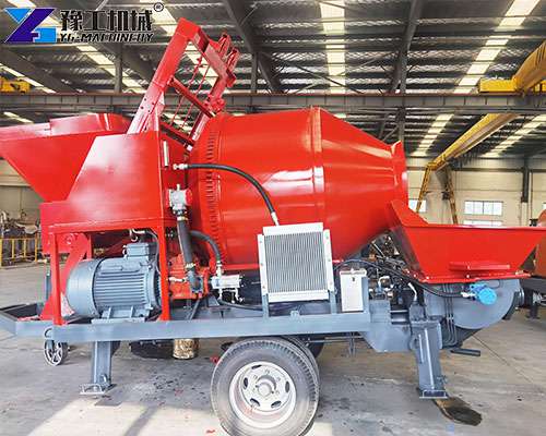 concrete mixer pump price
