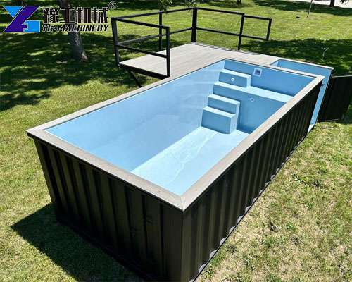 customized container pools for sale