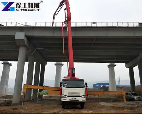 hydraulic concrete pump for sale in tunnel and bridge project
