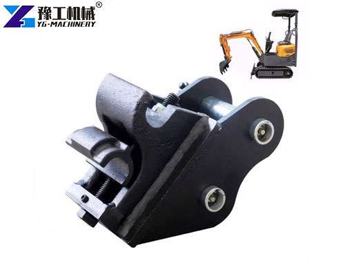 mini excavator quick hitch