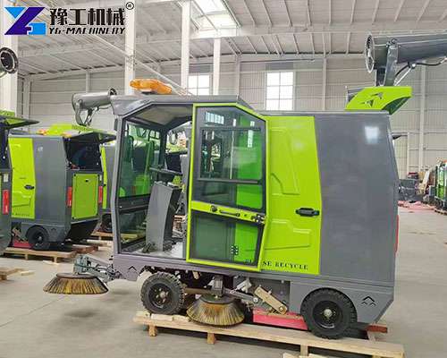 mini road sweeper for sale in YG factory