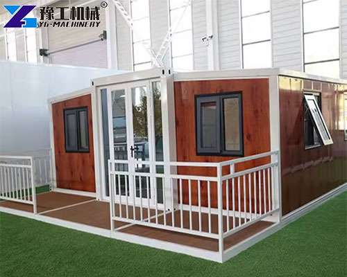 portable expandable home used as a backyard granny pod