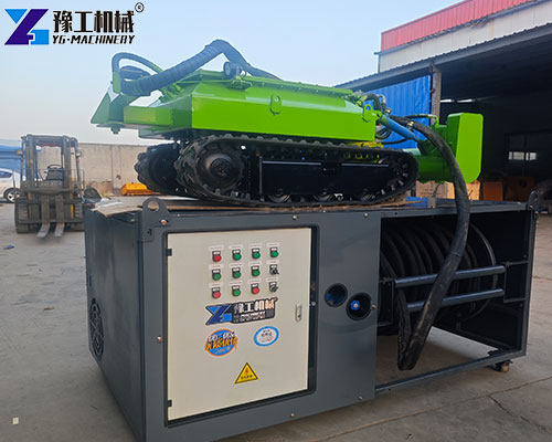 remote control dredging robot