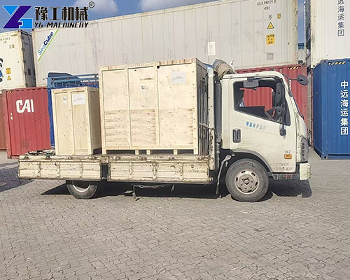 road shot blasting machine wooden box packaging