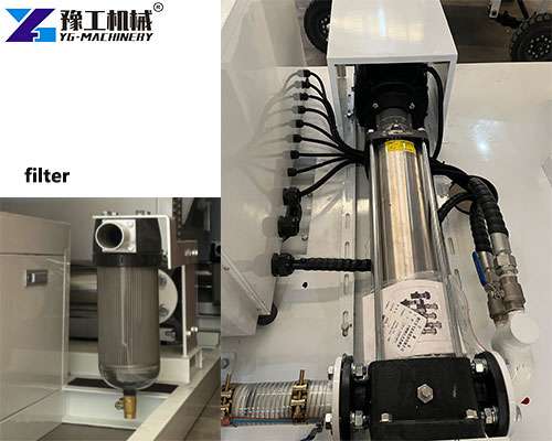 stainless steel water pump of fog cannon