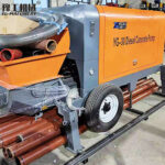YG30 trailer concrete pumps