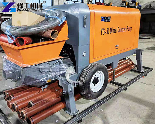 YG30 trailer concrete pumps