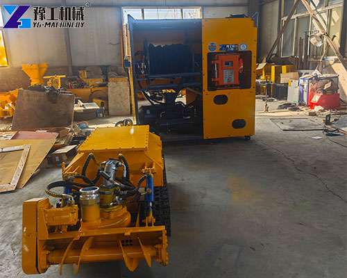 dredging robot for lake cleaning