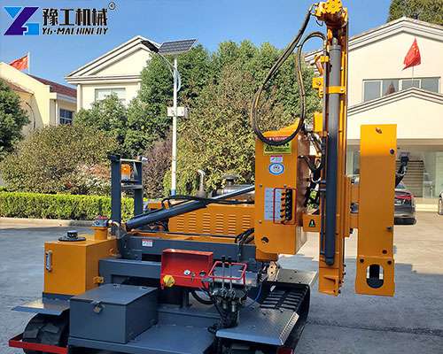 guardrail pile driver