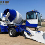 mini self loading concrete mixer